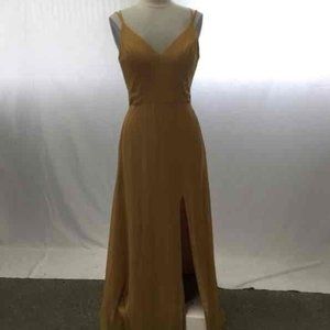 NWT Dear Cleo crossover strap maxi dress/gown, size 10